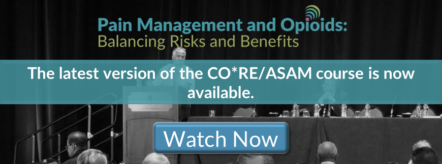 Pain Management and Opioids: Balancing Risks and Benefits product page