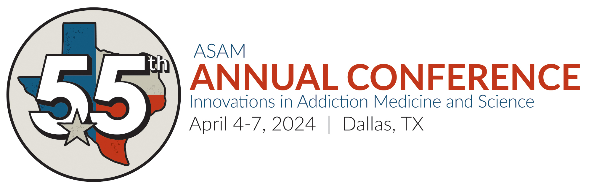 Logo for ASAM's 55th Annual Conference